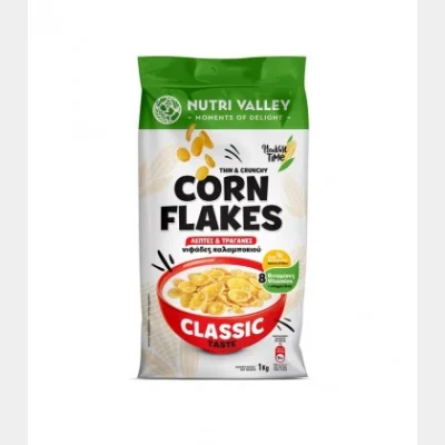 NUTRI VALLEY CORN FLAKES 1kg