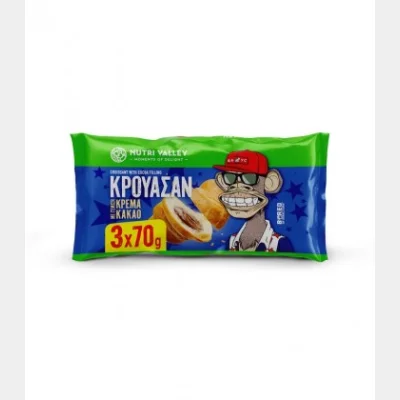 NUTRI VALLEY BOD ΚΡΟΥΑΣΑΝ ΚΡΕΜΑ ΚΑΚΑΟ ΠΟΛ/ΣΙΑ 70gr /ΚΙΒ