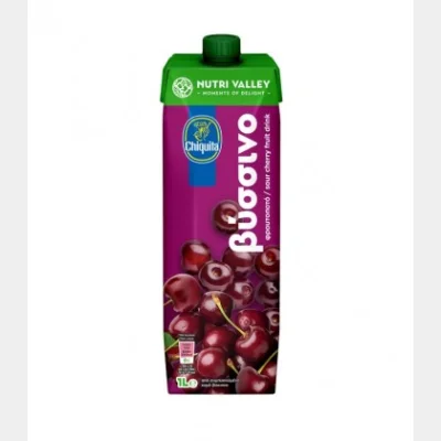 NUTRI VALLEY CHIQUITA ΦΡΟΥΤΟΠΟΤΟ ΒΥΣΣΙΝΟ 1L