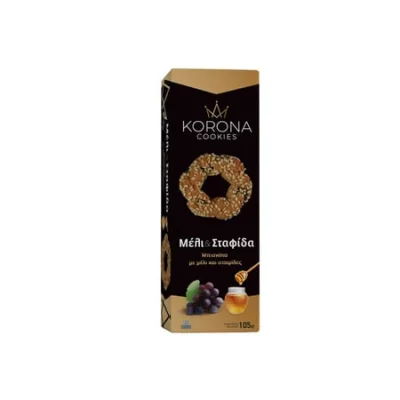 Korona Honey and Raisin Biscuits Μπισκότα Μέλι-Σταφίδα
