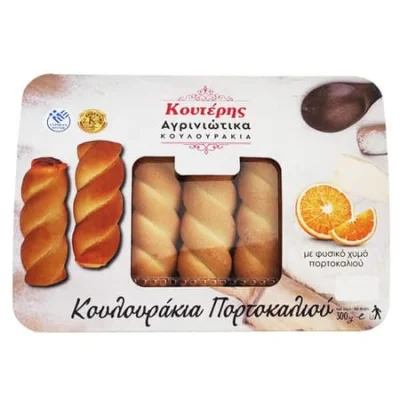 Orange Biscuits 300g Κουλουράκια Πορτοκαλιού 300g