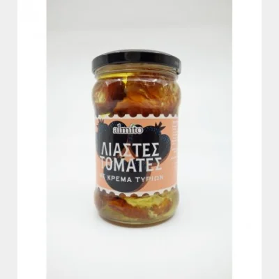 ALMITO ΛΙΑΣΤΕΣ ΝΤΟΜΑΤΕΣ ΜΕ ΚΡΕΜΑ ΤΥΡΙΩΝ ΒΑΖΟ 280gr