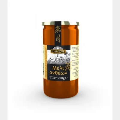ΟΜΟΣΠΟΝΔΙΑ ΜΕΛΙ ΑΝΘΕΩΝ ΓΥΑΛ.ΒΑΖΟ 900gr