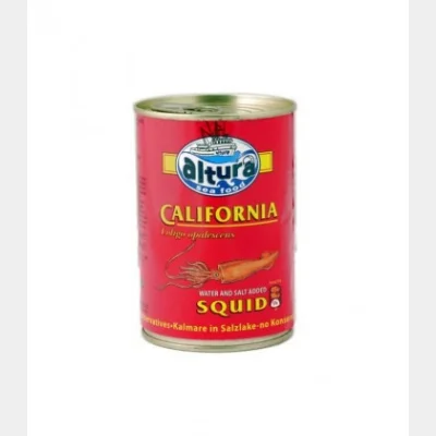 ALTURA SQUID WITH NATURAL JUICE 400gr