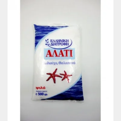 ΕΛΛΗΝΙΚΗ ΔΙΑΤΡΟΦΗ ΑΛΑΤΙ ΣΑΚΟΥΛΑ 500gr