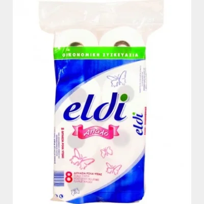 ELDI ΧΑΡΤΙ ΥΓΕΙΑΣ 8ΑΡΙ 160gr X 9
