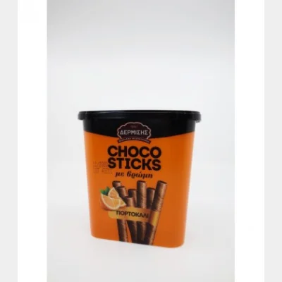 ΔΕΡΜΙΣΗΣ CHOCO STICKS ΒΡΩΜΗΣ ΜΕ ΠΟΡΤΟΚΑΛΙ 310gr