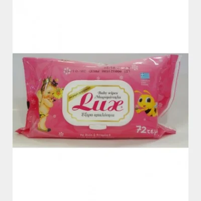 BABY LUX ΜΩΡΟΜΑΝΤΗΛΑ ΡΟΖ ΜΕ ΚΑΠΑΚΙ 72Τ