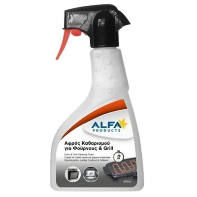 ALFA CLEANING FOAM 500ml. OVEN & GRILL