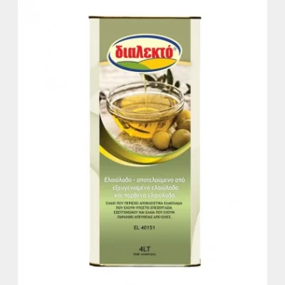 SELECTED OLIVE OIL CLASSIC 4lt METAL CONTAINER