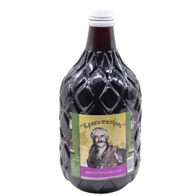 KRASOPATERAS 3lit vol 11% RED SEMISWEET WINE PET