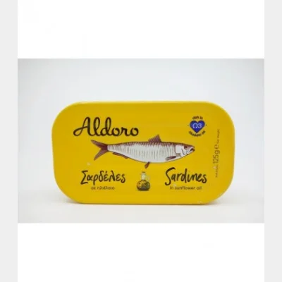 ALDORO OIL SARDINES 505gr