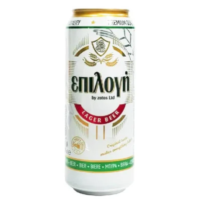 EPILOGI PREMIUM BEER 500ml CAN vol 4.5%