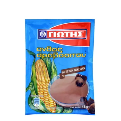 Jotis Chocolate Custard Mix 48g Γιώτης Άνθος Αραβοσίτου Σοκολάτα 48g