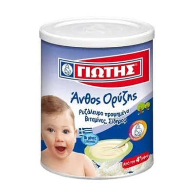 Jotis Rice Cereal baby cream 150g Γιώτης Άνθος Oρύζης 150g