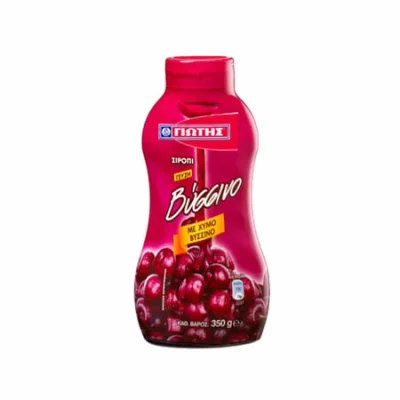Jotis Syrup Sour Cherry 350g Σιρόπι Βύσσινο 350g