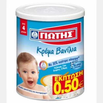 ΓΙΩΤΗΣ ΚΡΕΜΑ ΒΑΝΙΛΙΑ 300gr