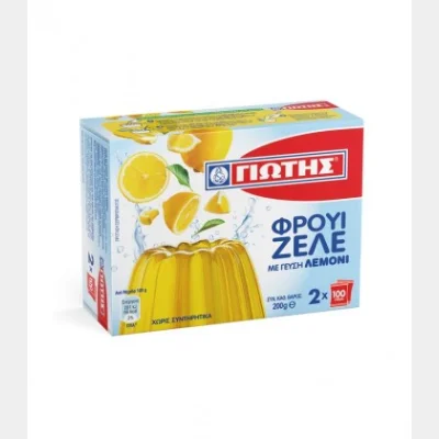 JOTIS FRUIT JELLY 200gr. LEMON