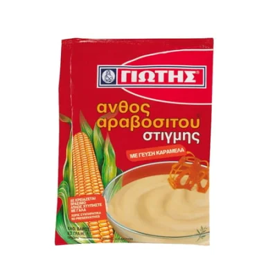 Jotis Caramel Custard Mix 62g Γιώτης Άνθος Αραβοσίτου Στιγμής Καραμέλα 62g