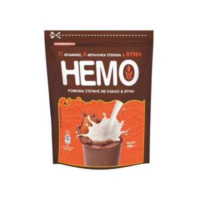 Jotis Hemo Instant Cocoa Drink 400g Γιώτης Ρόφημα Κακάο