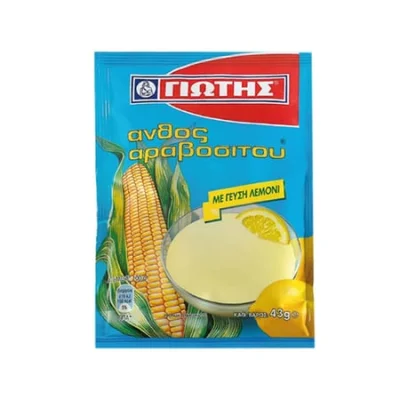 Jotis Lemon Pudding 43g Γιώτης Άνθος Αραβοσίτου Λεμόνι 43g