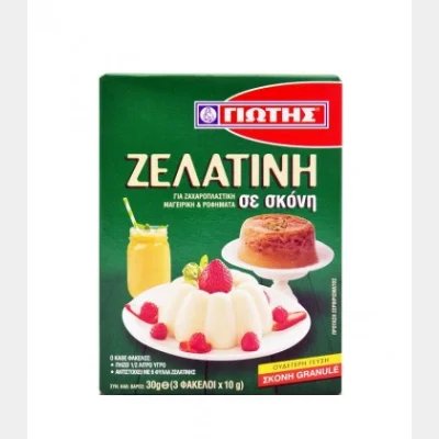 JOTIS GELATIN POWDER 30gr (3 BAGS gr)