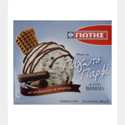 ΓΙΩΤΗΣ ΜΙΓΜΑ ΠΑΓΩΤΟΥ ΠΑΡΦΕ ΒΑΝΙΛΙΑ 463gr