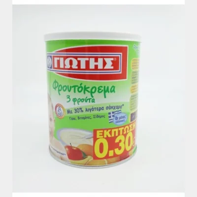 ΓΙΩΤΗΣ ΦΡΟΥΤΟΚΡΕΜΑ 3 ΦΡΟΥΤΑ 300gr