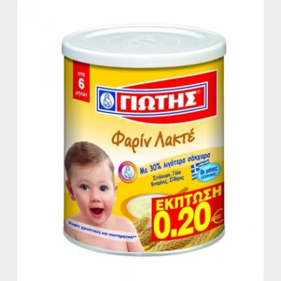 YIOTIS CREAM FARIN LACTE 300gr