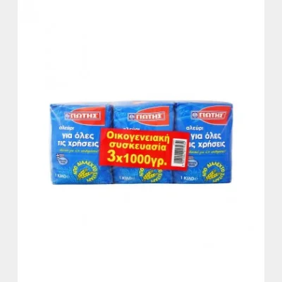 ΓΙΩΤΗΣ ΑΛΕΥΡΙ ΓΙΑ ΟΛΕΣ ΤΙΣ ΧΡΗΣΕΙΣ FAMILY PACK 1kg