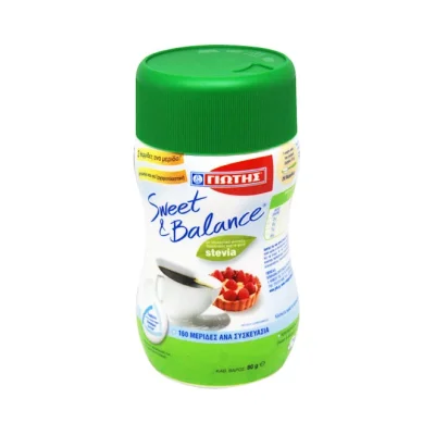sweetener YIOTIS sweet & balance with stevia 80g