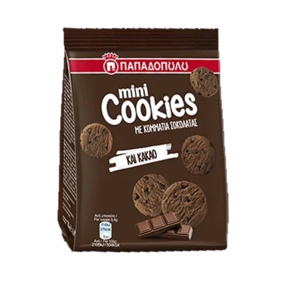 Bisco Biscuits Cocoa and Dark Chocolate 70g