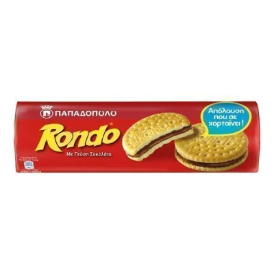 PAPADOPOULOU RONDO 250gr. CHOCOLATE