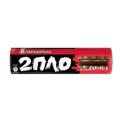 PAPADOPOULOU SANDWICH BISCUITS 230gr. DOUBLE CHOCOLATE