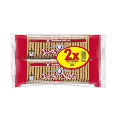 PAPADOPOYLOS MIRANDA BISCUITS 2x250gr.