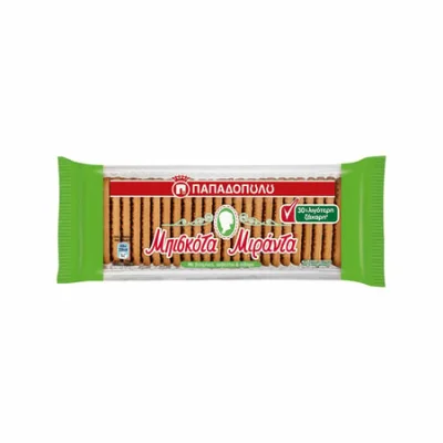 Papadopoulou Miranda Biscuits less 30% Sugar 250g Παπαδοπούλου Μιράντα Μπισκότα 250g