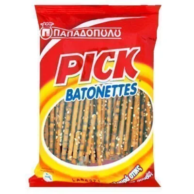 PAPADOPOULOU PICK STICKS 45gr. SESAME & SALT