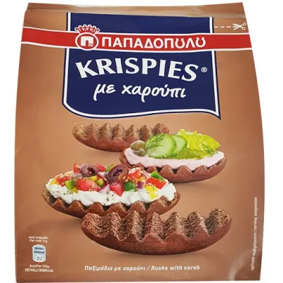 Krispies Rusks Carob 200g