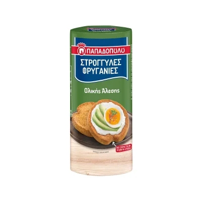 Papadopoulou Rusks Wholemeal 140g Φρυγανιές Ολικής Άλεσης 140g