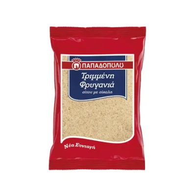 Papadopoulou Rusk Crumbs 180g Παπαδοπούλου Φρυγανιά Τριμμένη 180g