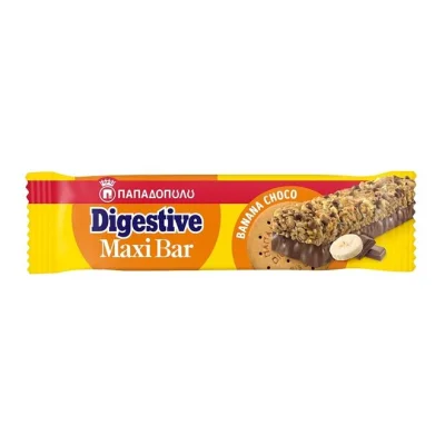 PAPADOPOULOS Digestive Maxi Bar Banana Choco 50g