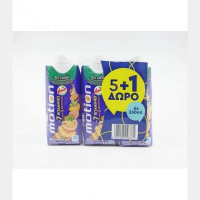 ΑΜΙΤΑ ΧΥΜΟΣ MOTION (330ml) 5+1