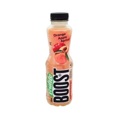 FRULITE Boost Natural Energy Drink 500ml Orange Apple Apricot