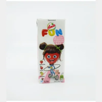 ΑΜΙΤΑ ΧΥΜΟΣ FUN RED 27X250ml