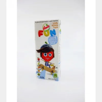 ΑΜΙΤΑ ΧΥΜΟΣ FUN BLUE 27X250ml
