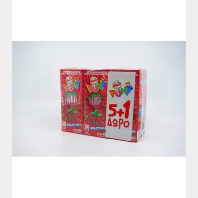 ΑΜΙΤΑ ΧΥΜΟΣ FUN RED 250ml (5+1 )