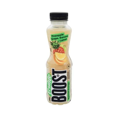 FRULITE Boost Natural Energy Drink 500ml Pineapple Grape Banana Lemon