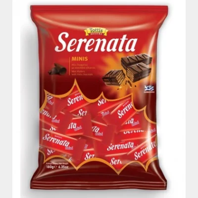 SERENATA MINIS ΓΚΟΦΡΕΤΑΚΙΑ ΣΟΚΟΛΑΤΑ ΓΑΛΑΚΤΟΣ 180gr