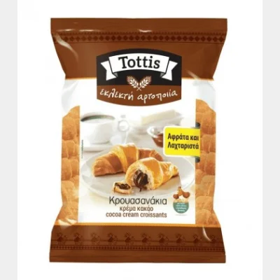 TOTTIS CROISSANTS COCOA CREAM 300gr