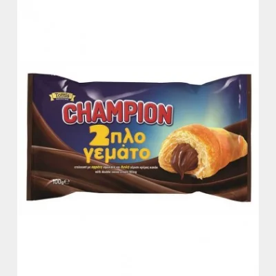 CHAMPION ΚΡΟΥΑΣΑΝ ΔΙΠΛΟΓΕΜΑΤΟ ΚΡΕΜΑ ΚΑΚΑΟ 100gr